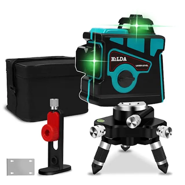 HILDA 3D 12, 360° Green Leveling Laser in Blue Color - Image 6