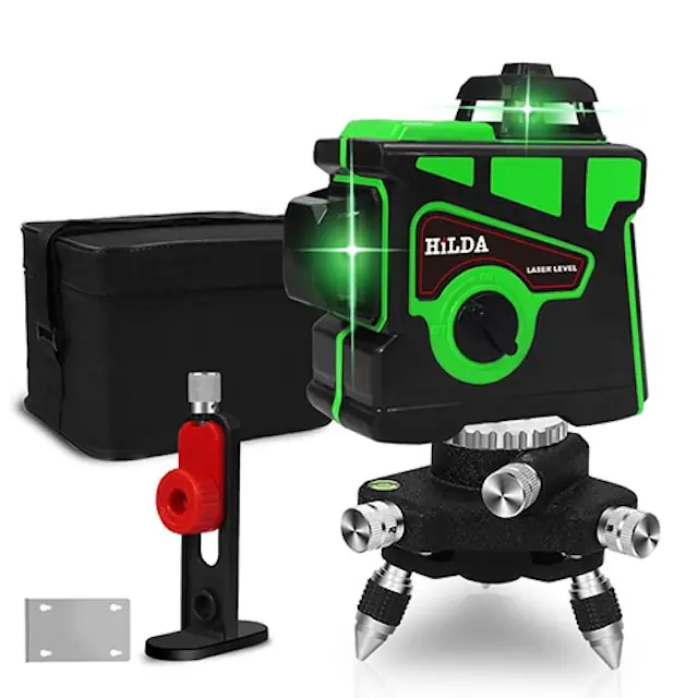 HILDA 3D 12, 360° Green Leveling Laser in Green Color - Image 4