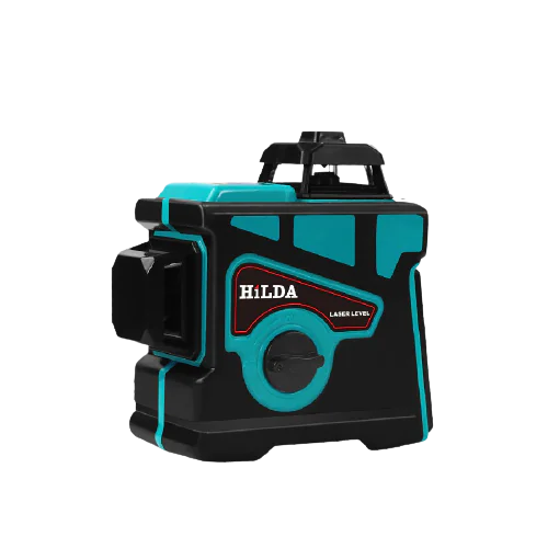 HILDA 3D 12, 360°-os zöld szintező lézer kék színben