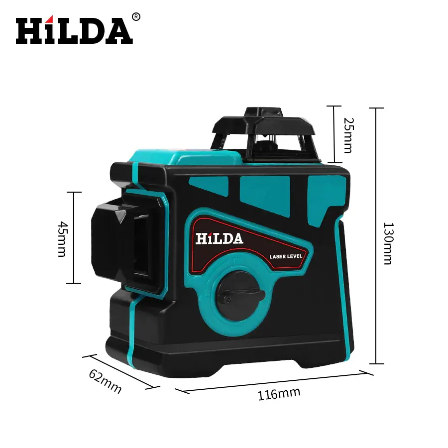 HILDA 3D 12, 360° Green Leveling Laser in Blue Color - Image 2