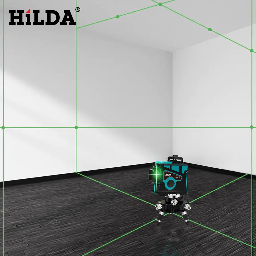 HILDA 3D 12, 360° Green Leveling Laser in Green Color - Image 3